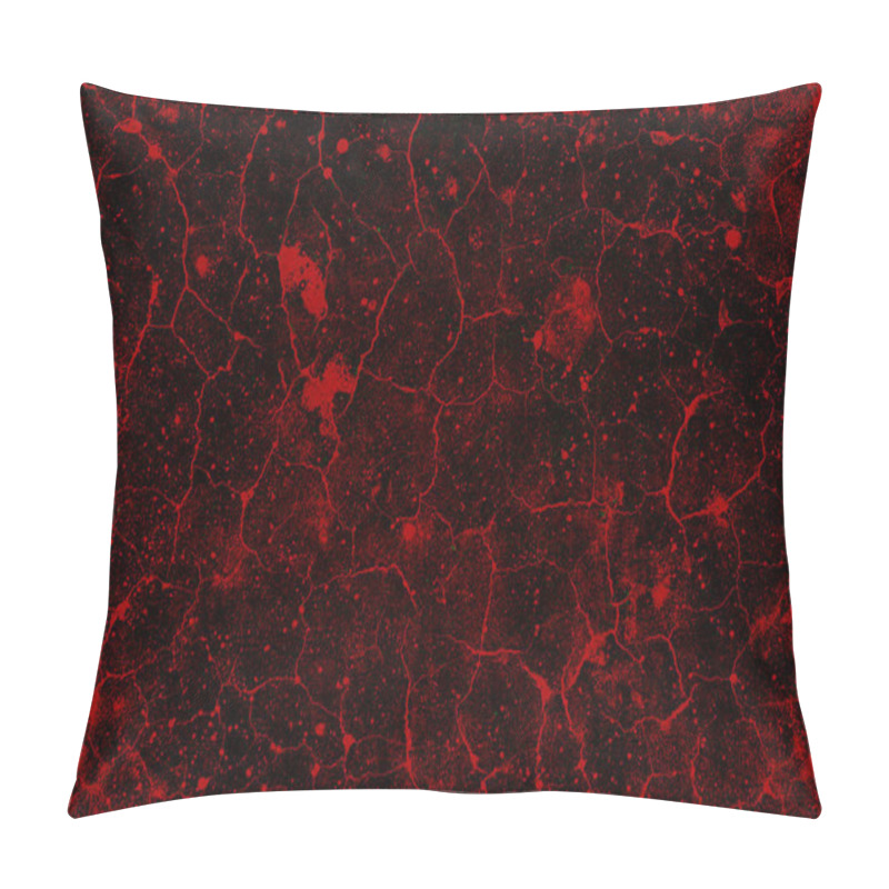 Personality  Abstract Background In Red Tone Pillow Covers