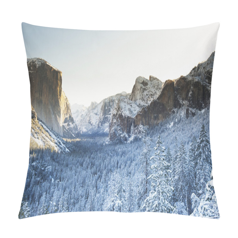 Personality  Yosemite National Park. Pillow Covers