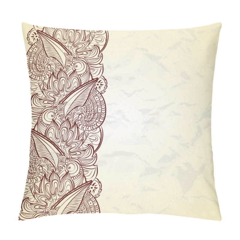 Personality  Oriental Paisley Border Pillow Covers