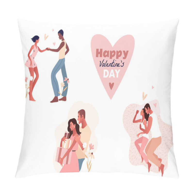 Personality  Happy Valentines Day. Salsa In The City. Pillow Covers