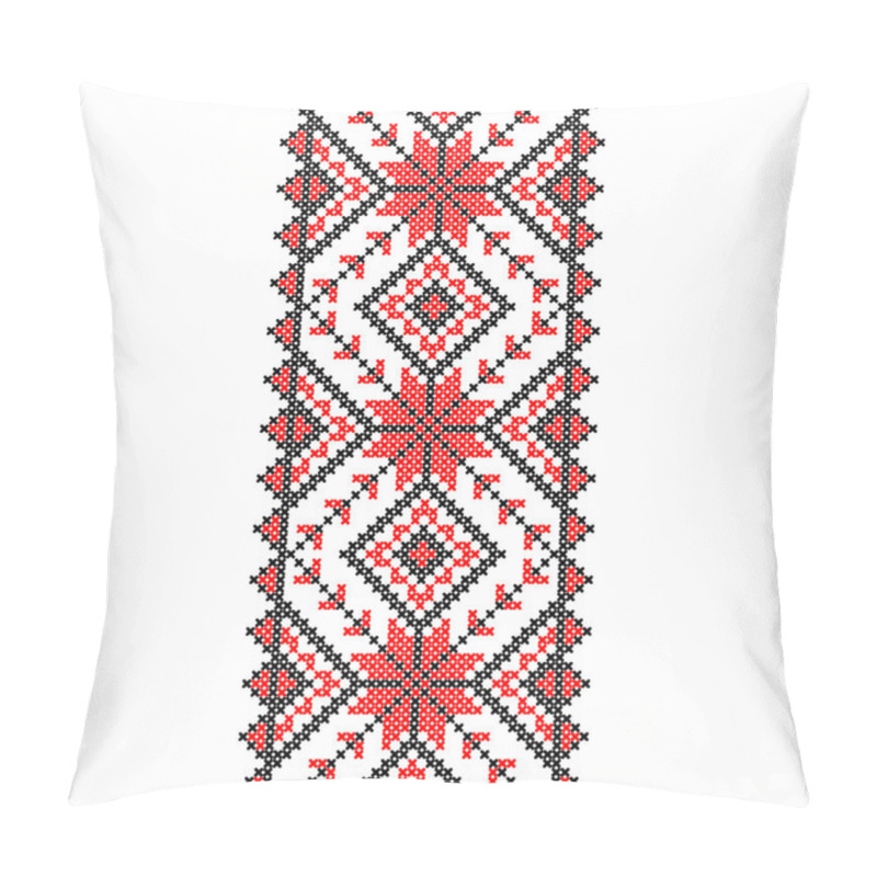 Personality  Embroidery. Ukrainian National Ornament Pillow Covers