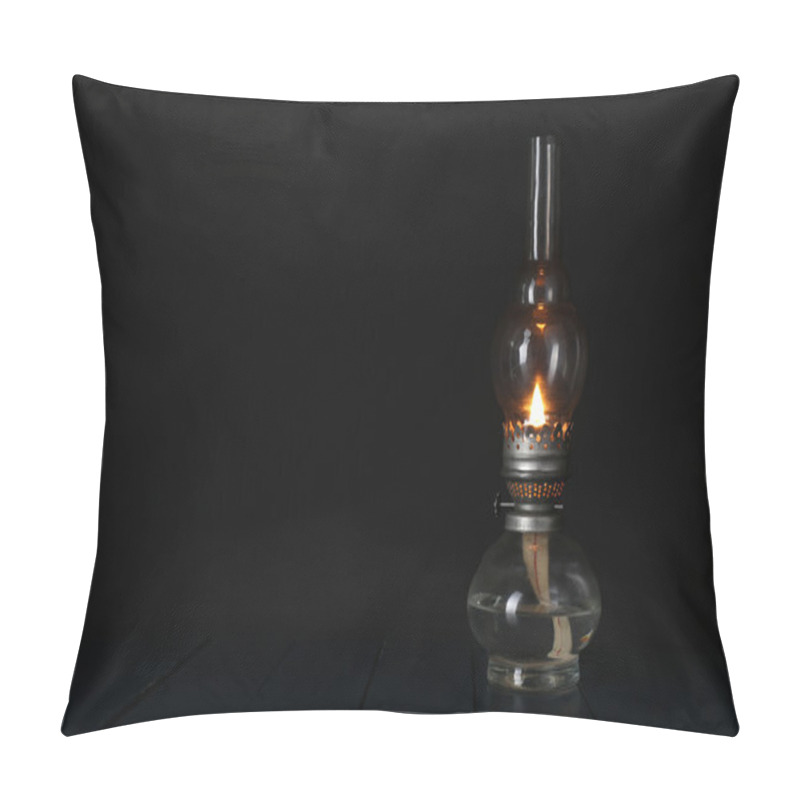 Personality  Kerosene Lamp On Table Pillow Covers