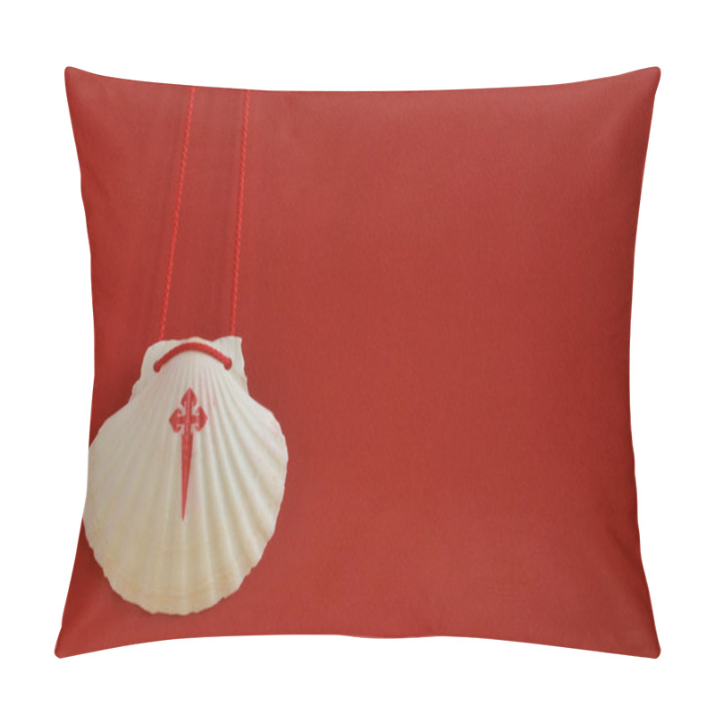 Personality  Pilgrim Shell Way Of St James, Camino De Santiago, To Compostela, Galicia, Spain Pillow Covers