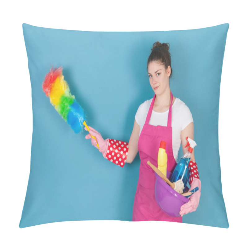 Personality  Woman As House Wife Pillow Covers