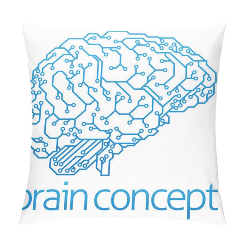 Personality  Artificial Intelligence Concept Pillow Covers