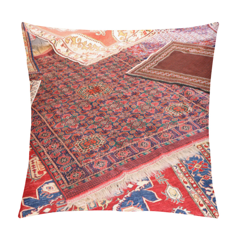 Personality  Collection Of Valuable Carpets Of Afghan Origin Pillow Covers