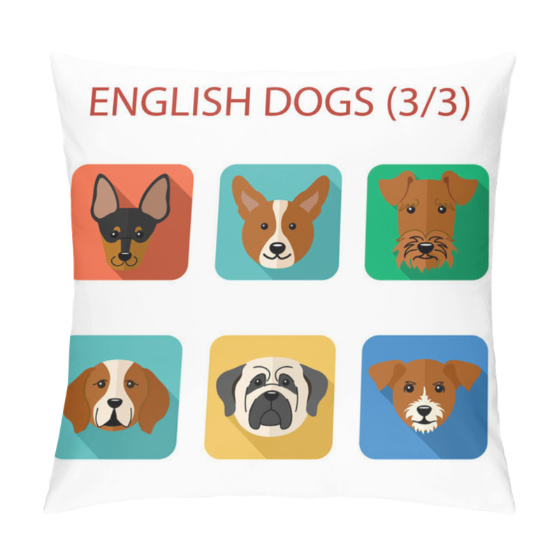 Personality  English Breed Of Dogs Pillow Covers