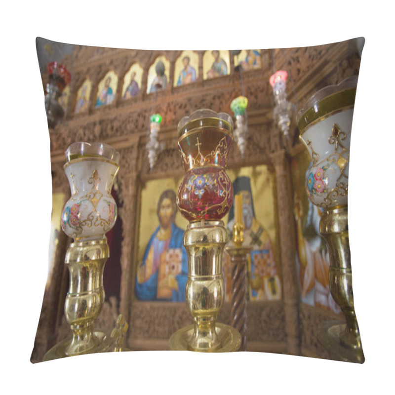 Personality  Several Religieus Icons. Pillow Covers