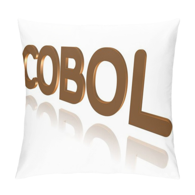 Personality  Programming Term - COBOL - Common Business Oriented Language - 3D Image Pillow Covers