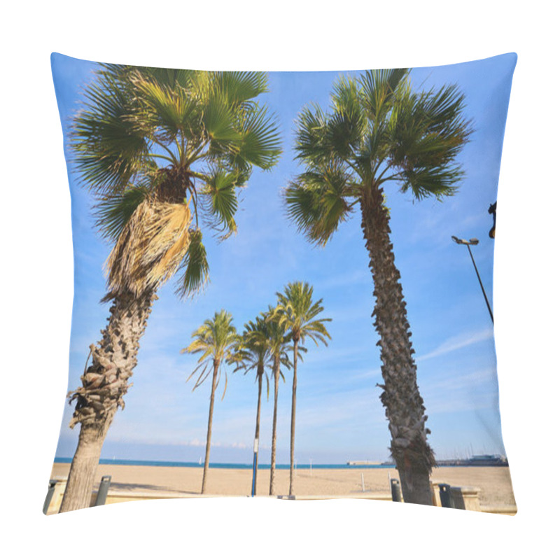 Personality  Valencia La Malvarrosa Beach Arenas Spain Pillow Covers