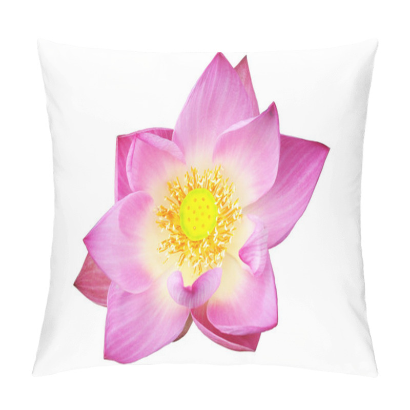 Personality  Pink Lotus Flower Pillow Covers