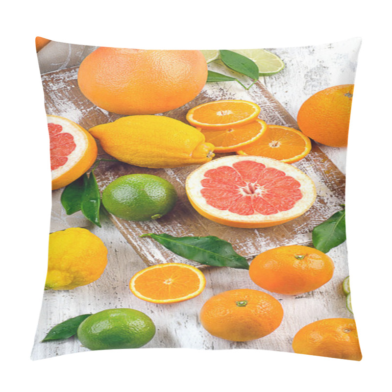 Personality  Different Citrus Fruits Pillow Covers