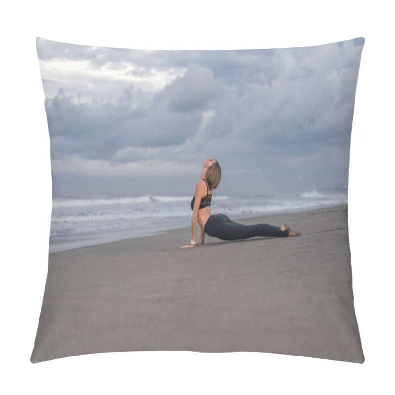 Personality  Upward-Facing Dog Pose Pillow Covers