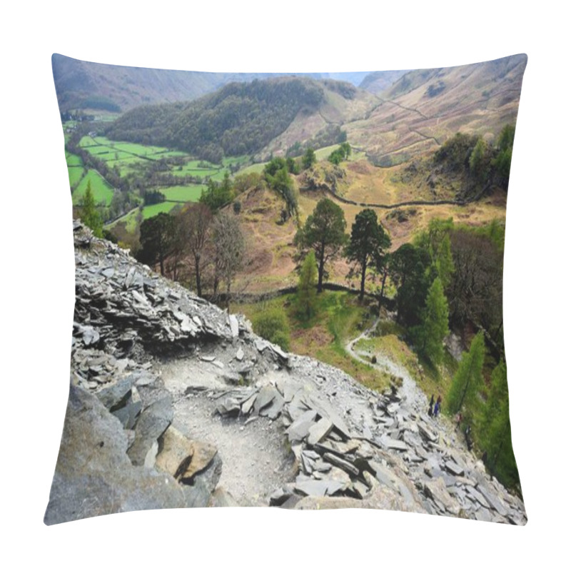 Personality  Cumbrian Way In Borrowdale Pillow Covers