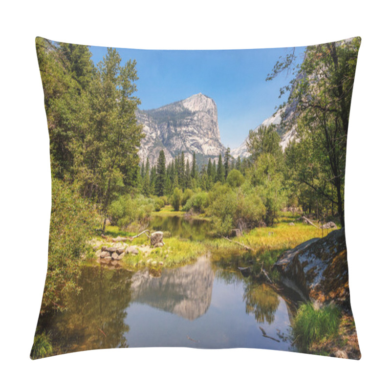 Personality  Typical View Of The Yosemite National Park. Pillow Covers