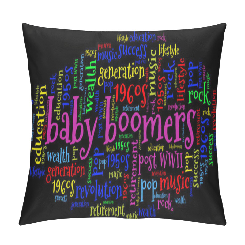 Personality  Baby Boomers, Generation X And Millenials Pillow Covers