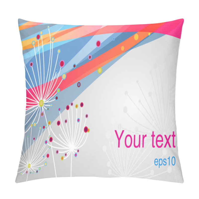 Personality  Abstract Vector Background Pillow Covers