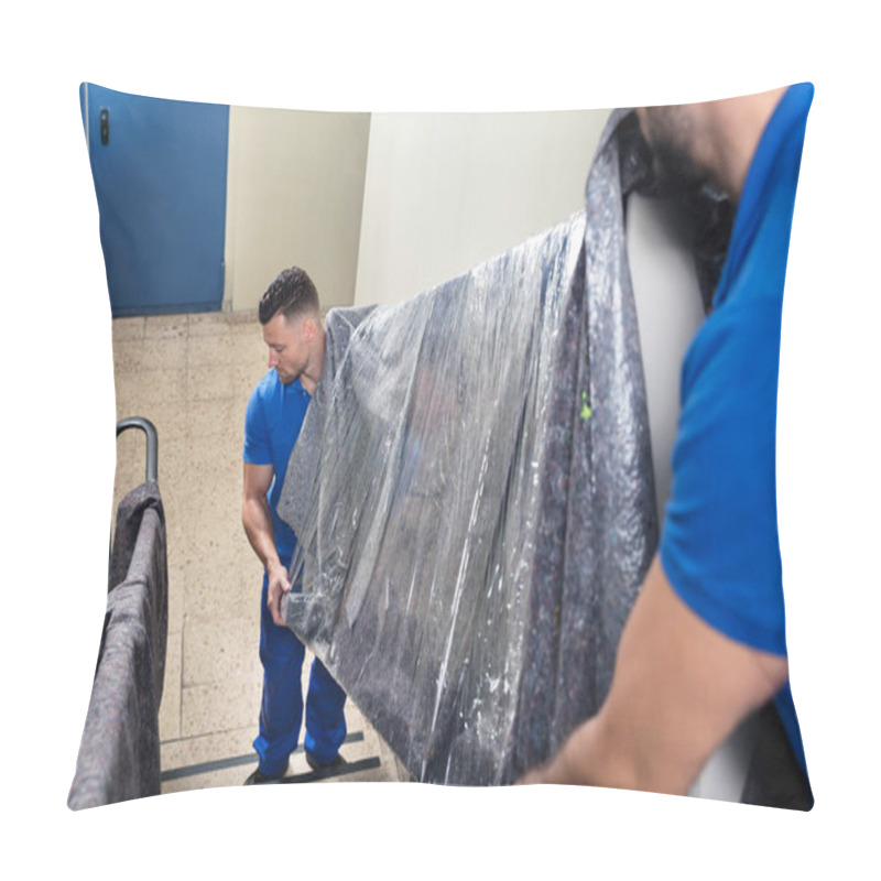 Personality  Movers Carrying Furniture  Pillow Covers