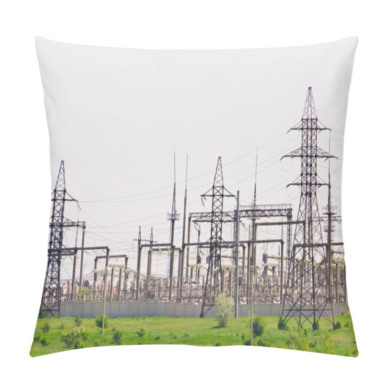 Personality  Distribution Of Electricity Sub-station Pillow Covers