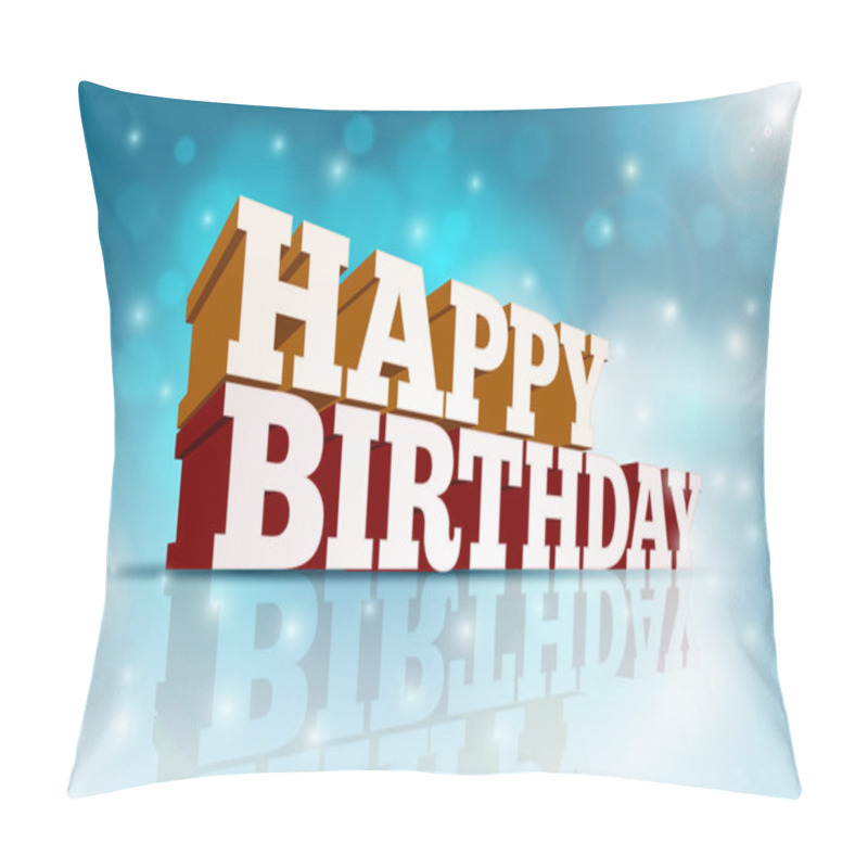 Personality  Happy Birthday Pillow Covers