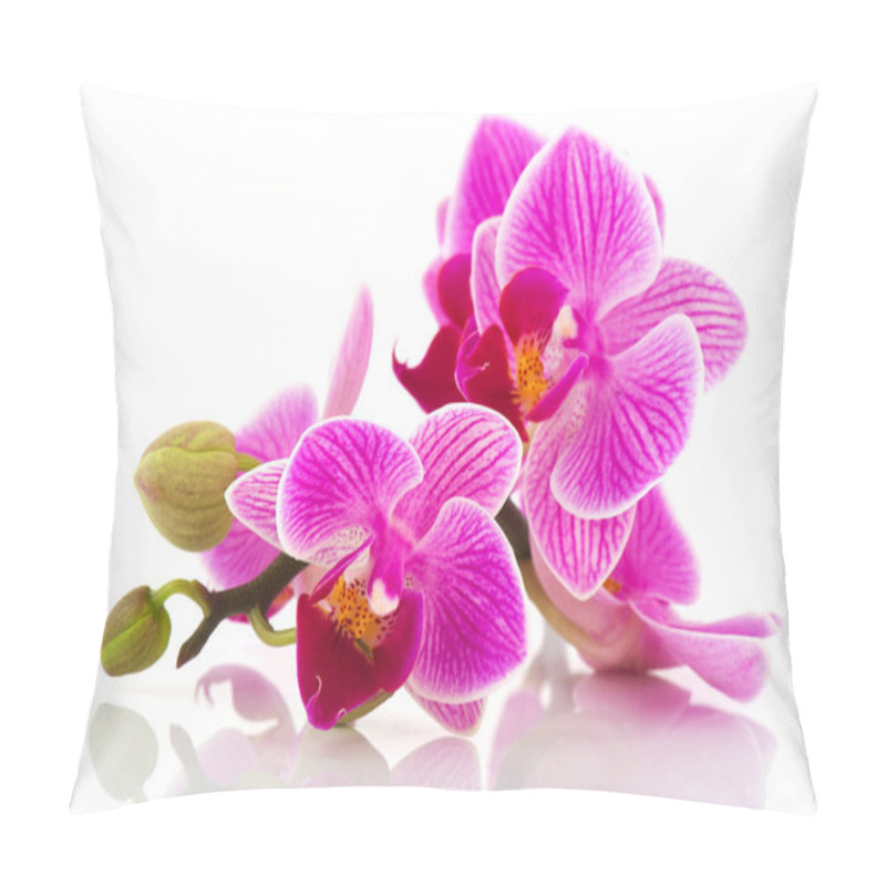 Personality  Tropical Pink Orchid Pillow Covers