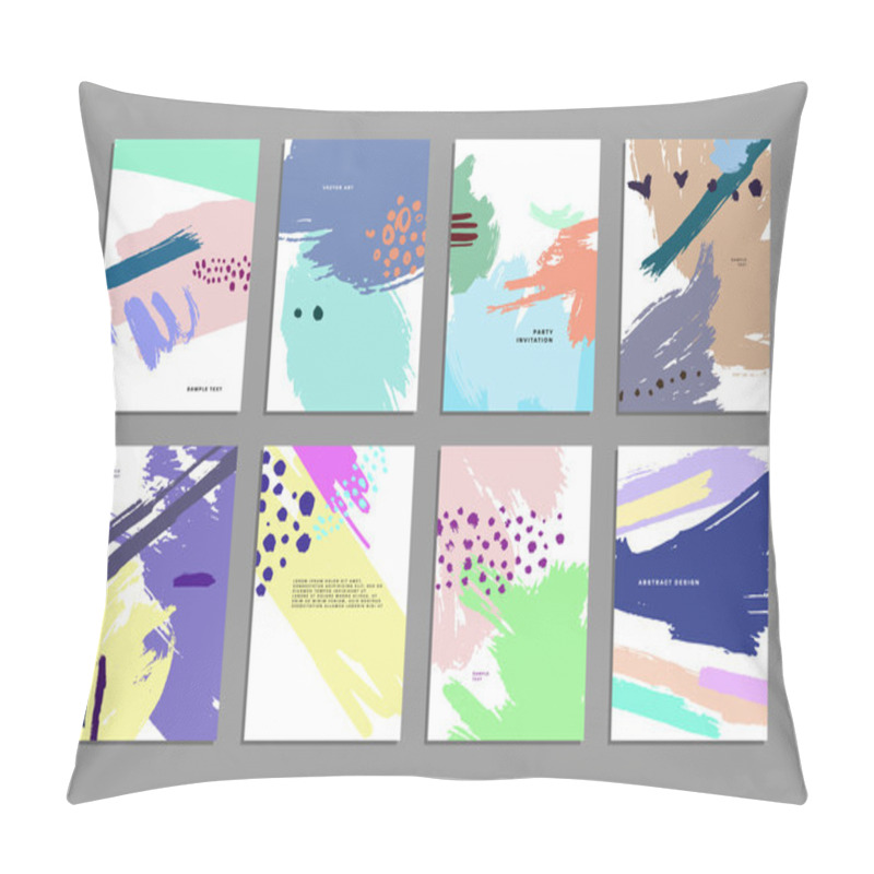 Personality  Artistic Creative Templates Pillow Covers