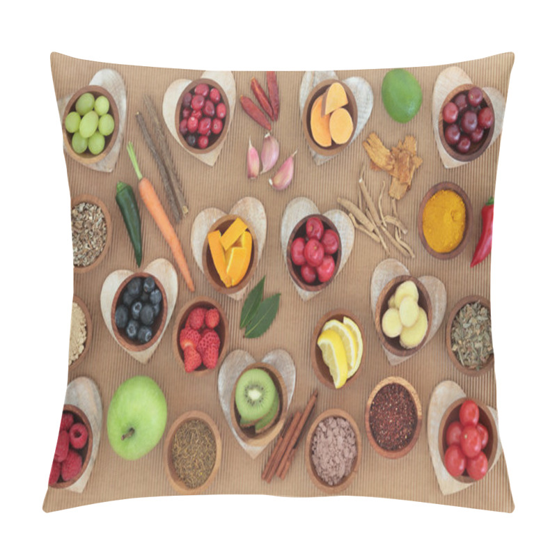 Personality  Health Food To Boost Immune System Pillow Covers