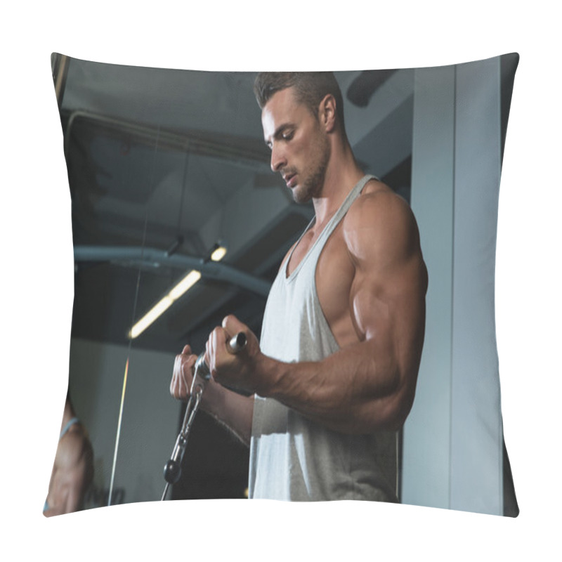 Personality  Exercise For Biceps With Cable Pillow Covers