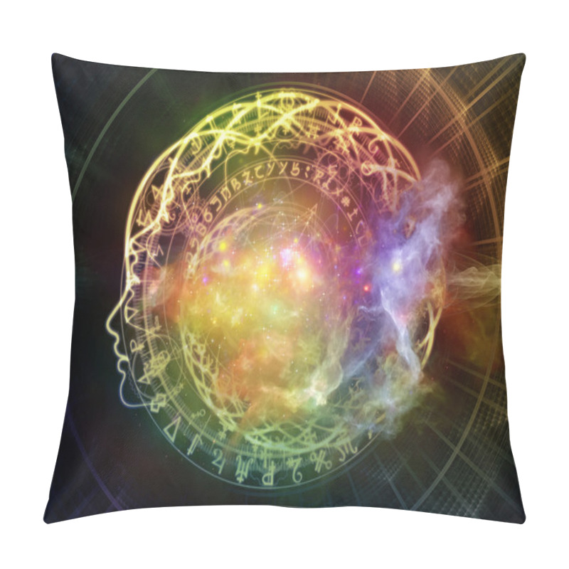 Personality  Beyond Inner Geometry Pillow Covers