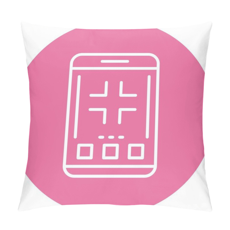 Personality  Exit Full Screen Outline Style Icon Pillow Covers