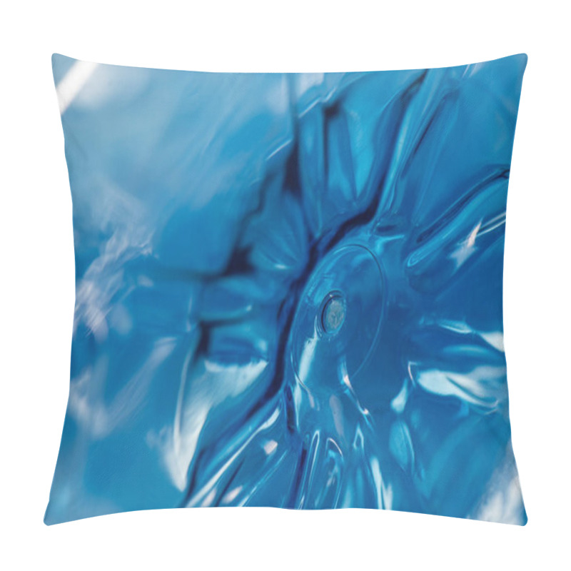 Personality  Bottom Of Blue Water Bottle Made Of Thick Plastic Pillow Covers