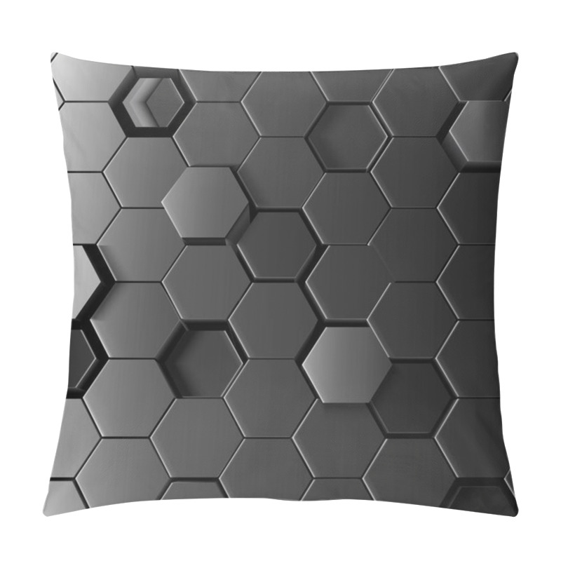 Personality  Abstract Hexagonal Background Pillow Covers