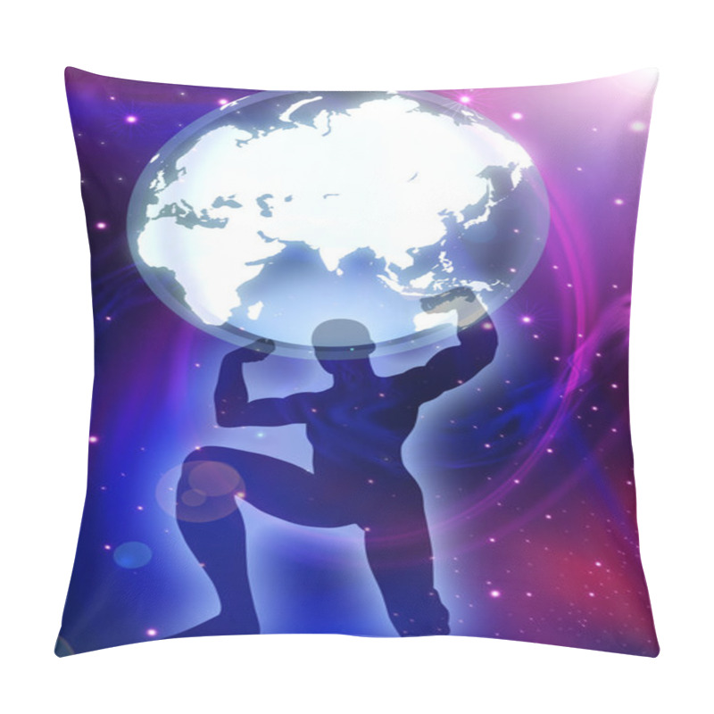 Personality  Atlas Pillow Covers