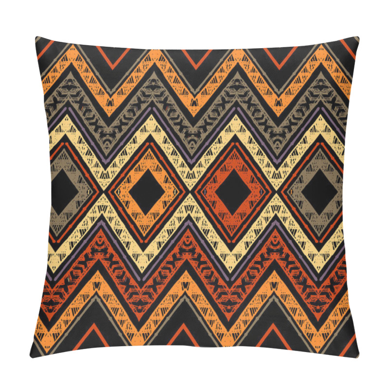 Personality  Abstract Zigzag Pattern For A Cover Design Pillow Covers