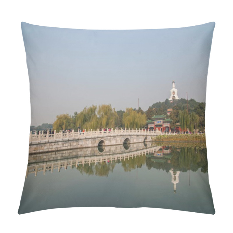 Personality  Beijing Beihai Park Pillow Covers