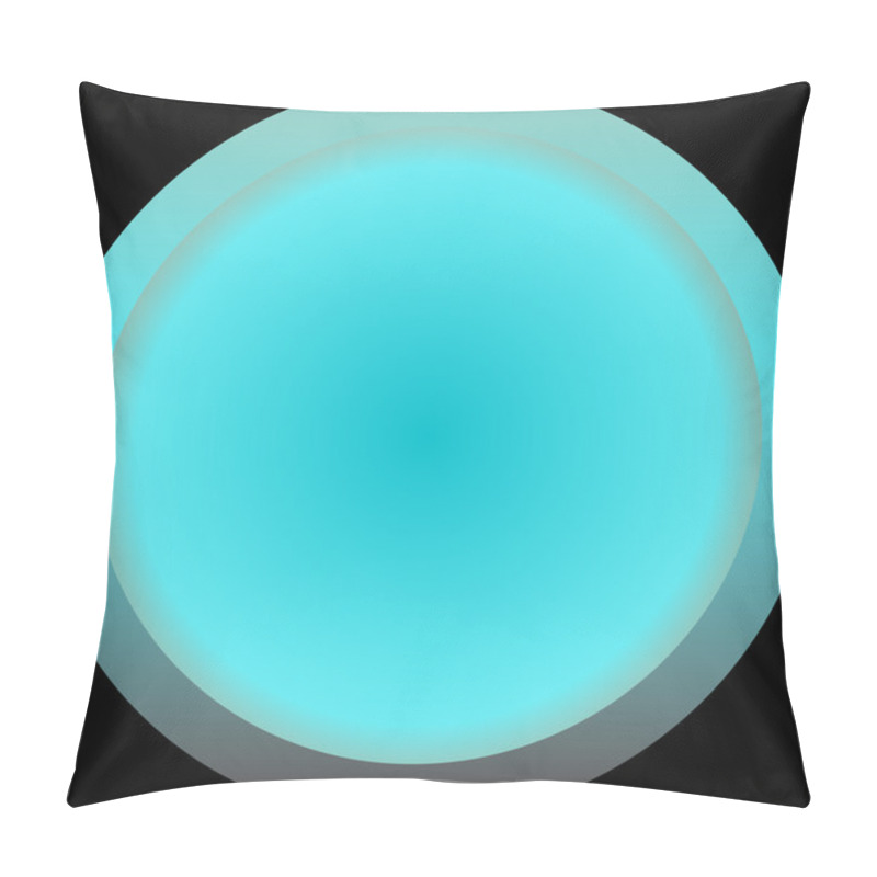 Personality  Error Icon Button On White Background Pillow Covers