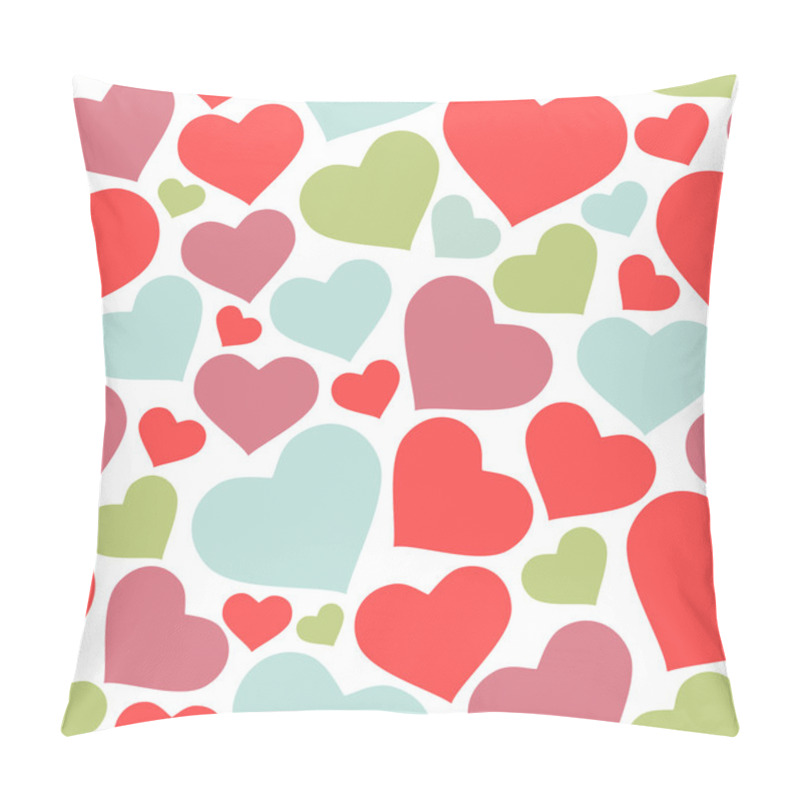 Personality  Hearts Seamless Pattern Pillow Covers