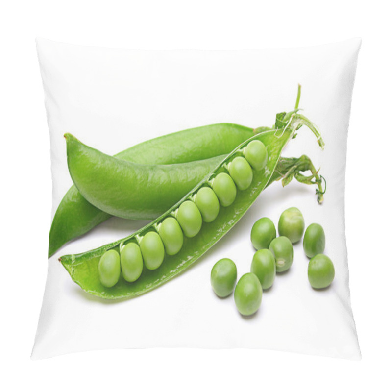 Personality  Peas Vegetable On White Pillow Covers