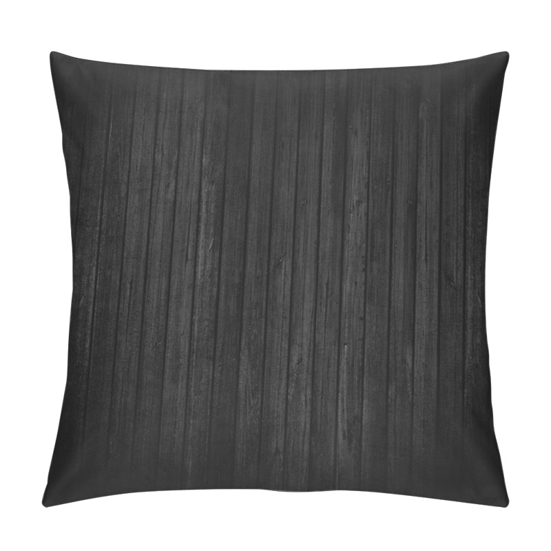 Personality  Black Wood Wall Background Pillow Covers