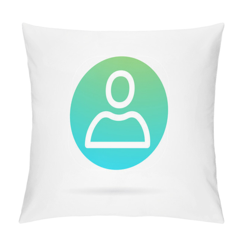 Personality  App Icon Template. Vector  Pillow Covers