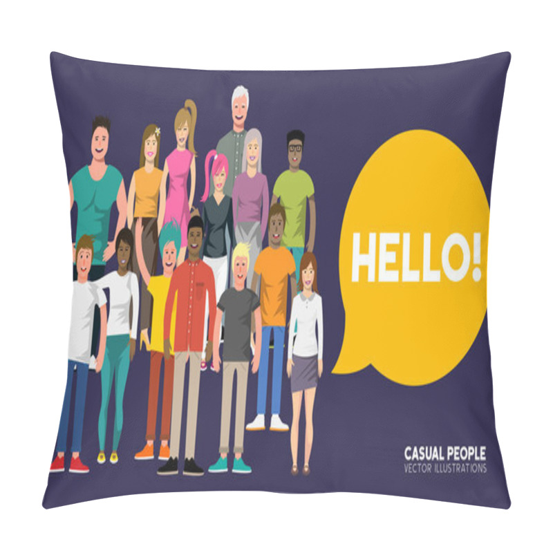 Personality  Collection Of People Pillow Covers