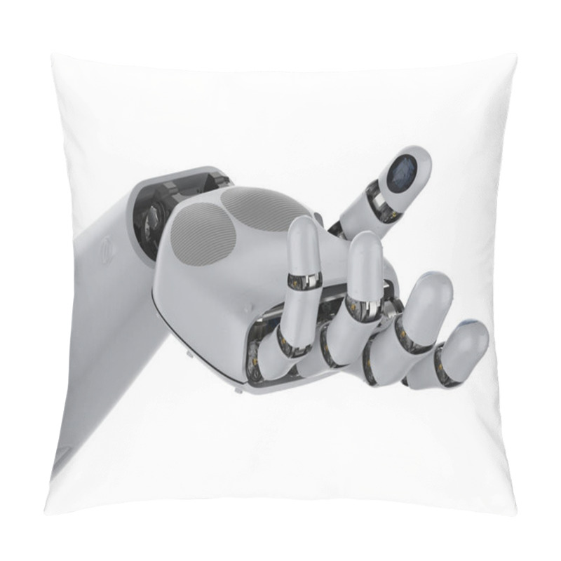 Personality  Cyborg Hand Isolated Pillow Covers