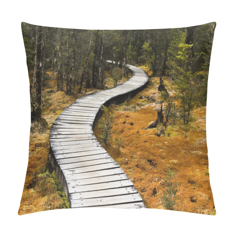 Personality  Winding Forest Walkway Pillow Covers