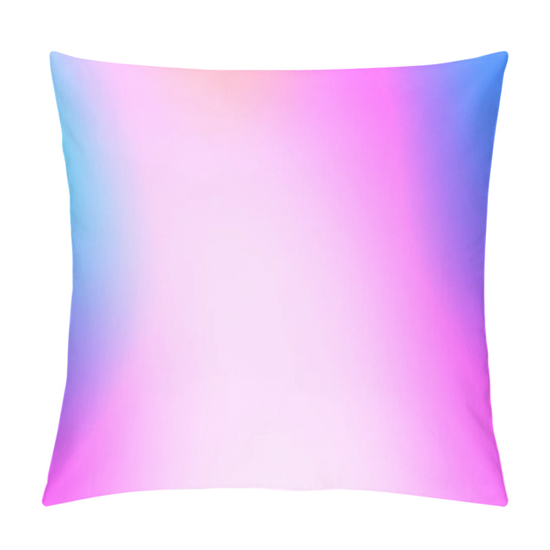 Personality  Pink Purple Very Peri Blue Gradient. Unicorn Holographic Pastel Background Pillow Covers