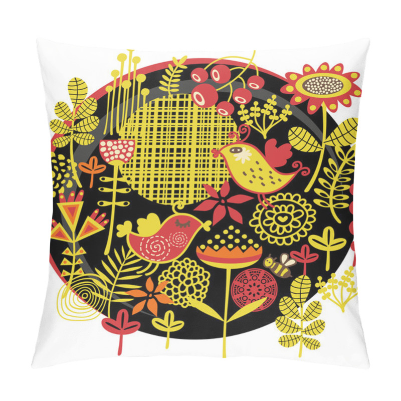 Personality  Birds, Flowers And Other Nature. Pillow Covers