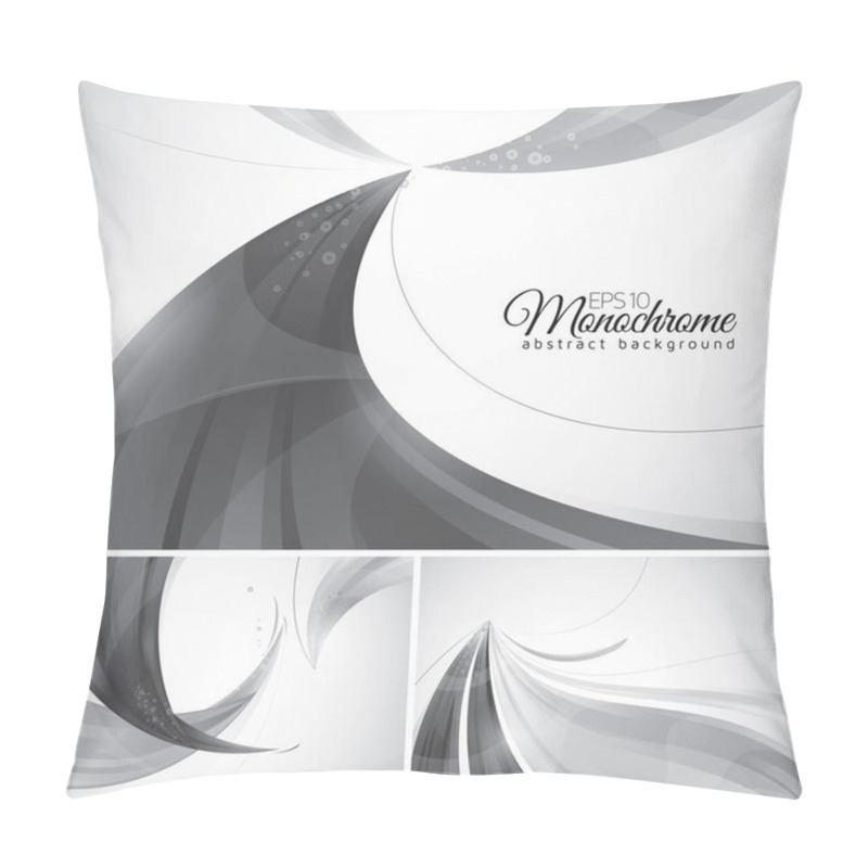 Personality  Monochrome Abstract Background Pillow Covers