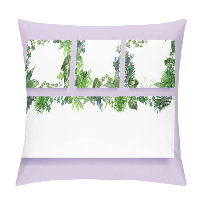 Personality   Vector Tropical Leaves In Style Cut Paper For Design Of Exotic, Tropical Travel, Spa Pillow Covers