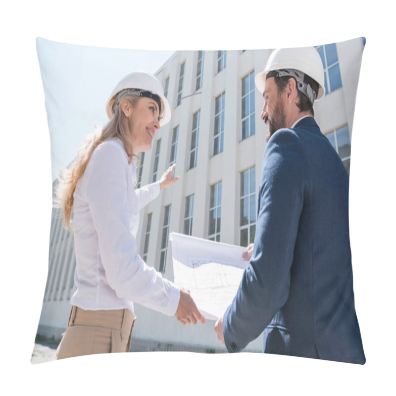 Personality  Professional Architects At Work  Pillow Covers