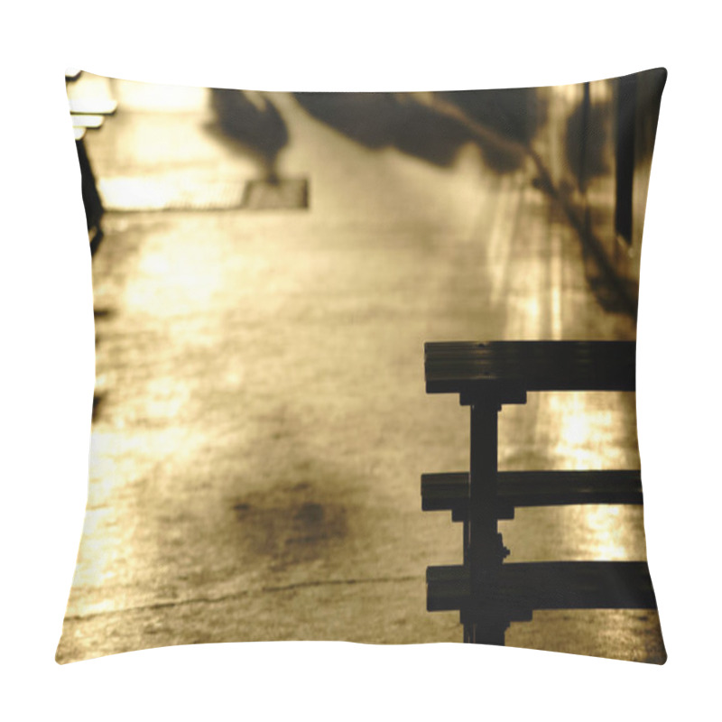 Personality  Abstract Passage With Shadows Pillow Covers