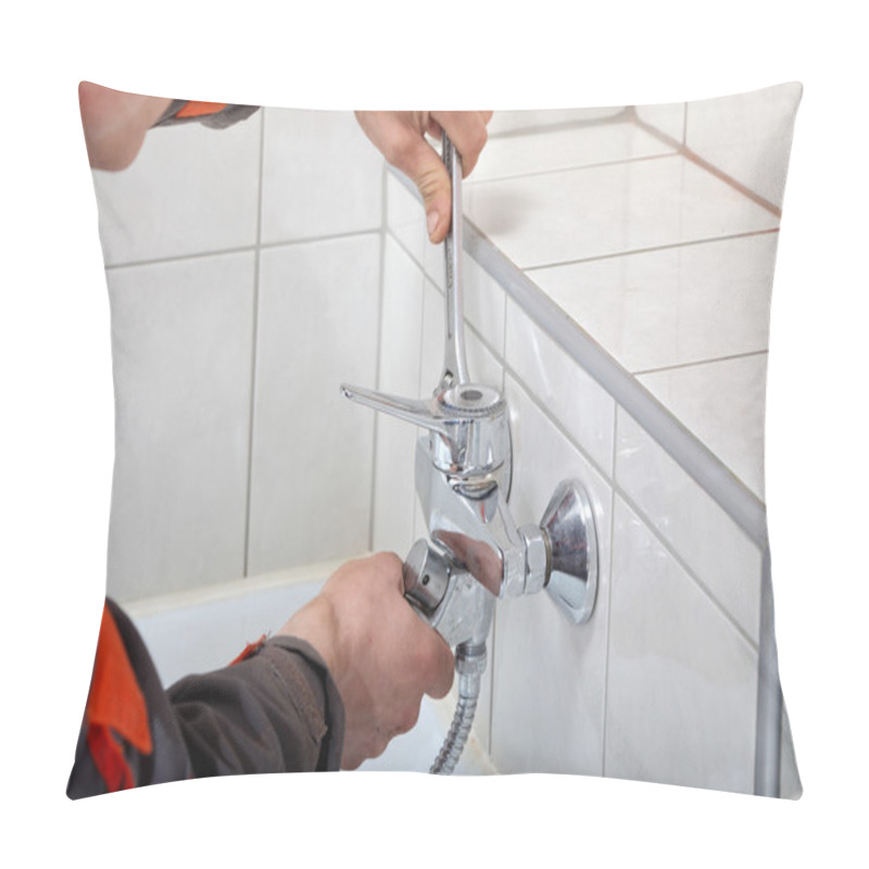 Personality  Plumber Pillow Covers